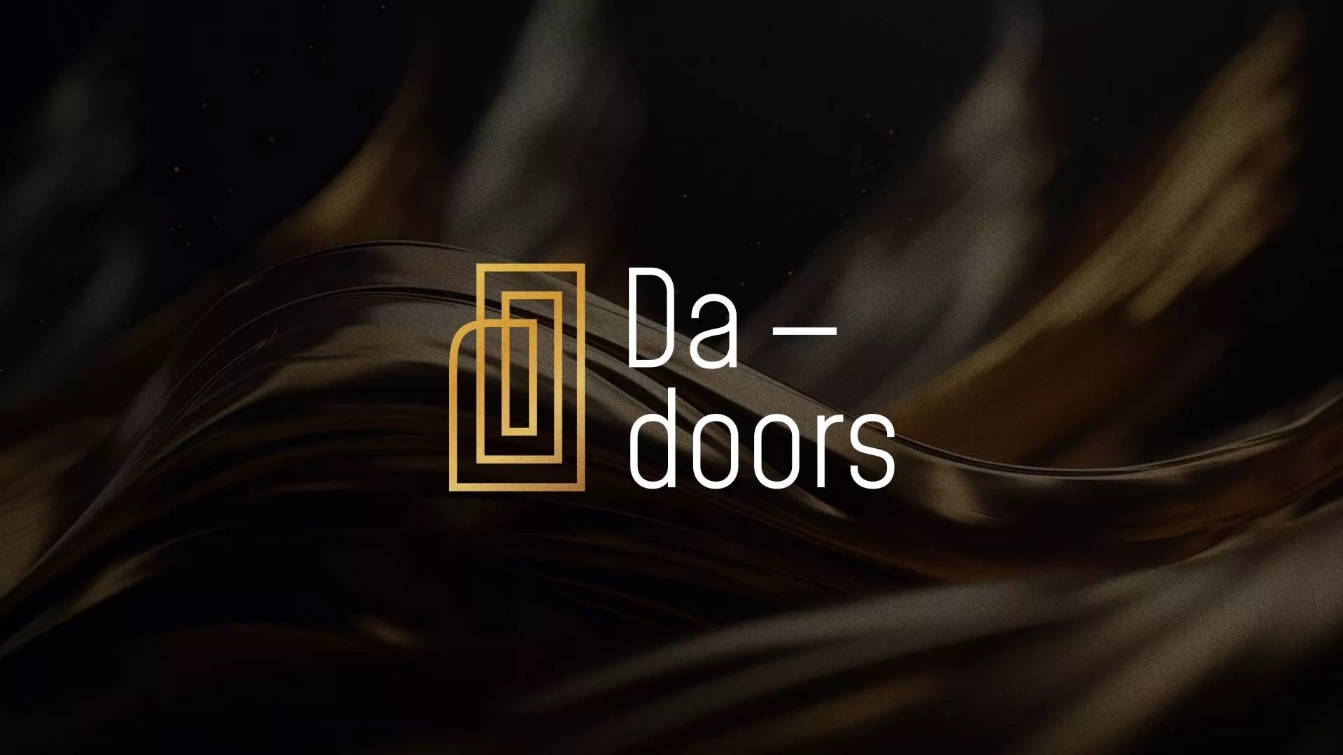 Разработка логотипа для компании «DA-DOORS» в Лисках